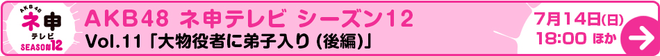 AKB48 ネ申テレビ12