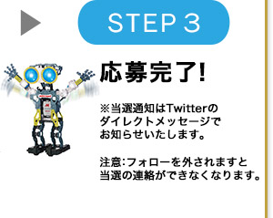 STEP3 劮I 劮I IʒmTwitter̃_CNgbZ[Włm点܂B ӁFtH[O܂ƓI̘AłȂȂ܂B