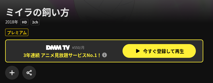 DMM TVのミイラの飼い方画像