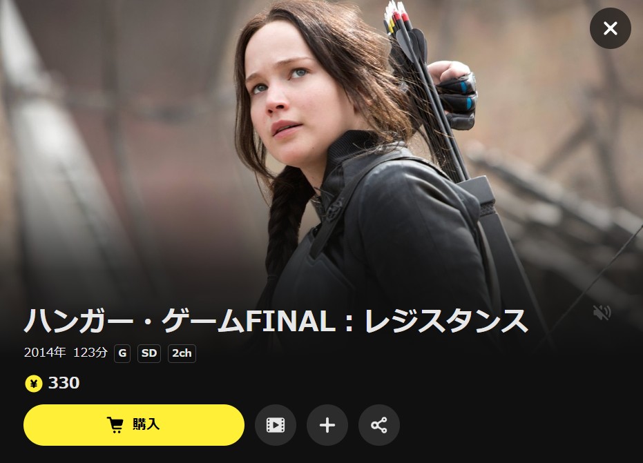 DMM TVのハンガー・ゲーム FINAL: レジスタンス配信画像