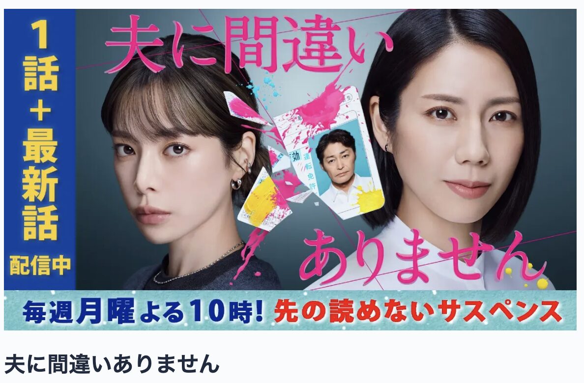 TVerの夫に間違いありません見逃し配信