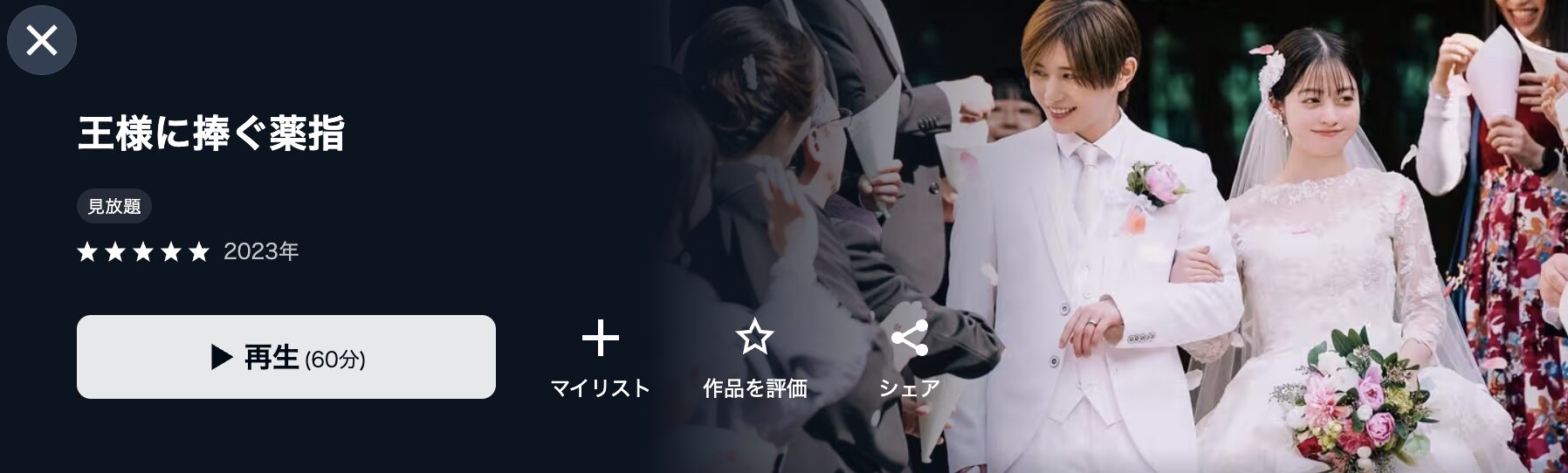 王様に捧ぐ薬指