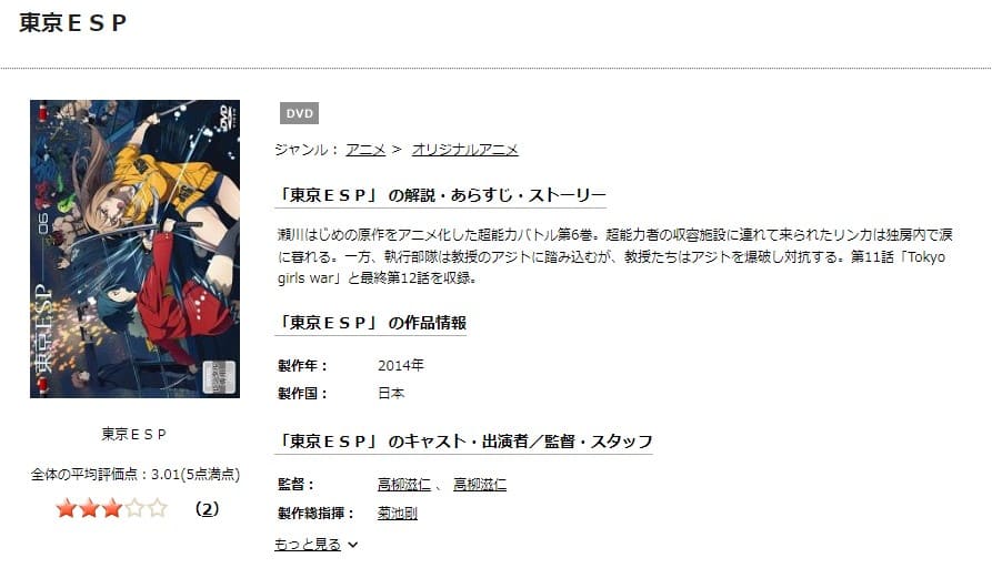 TSUTAYA DISCAS　東京ESP