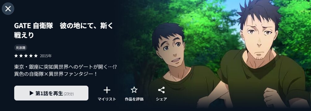 GATE 自衛隊 彼の地にて、斯く戦えり