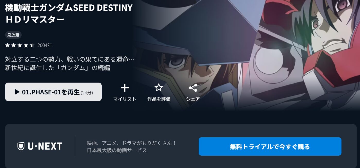 機動戦士ガンダムSEED DESTINY（2期）