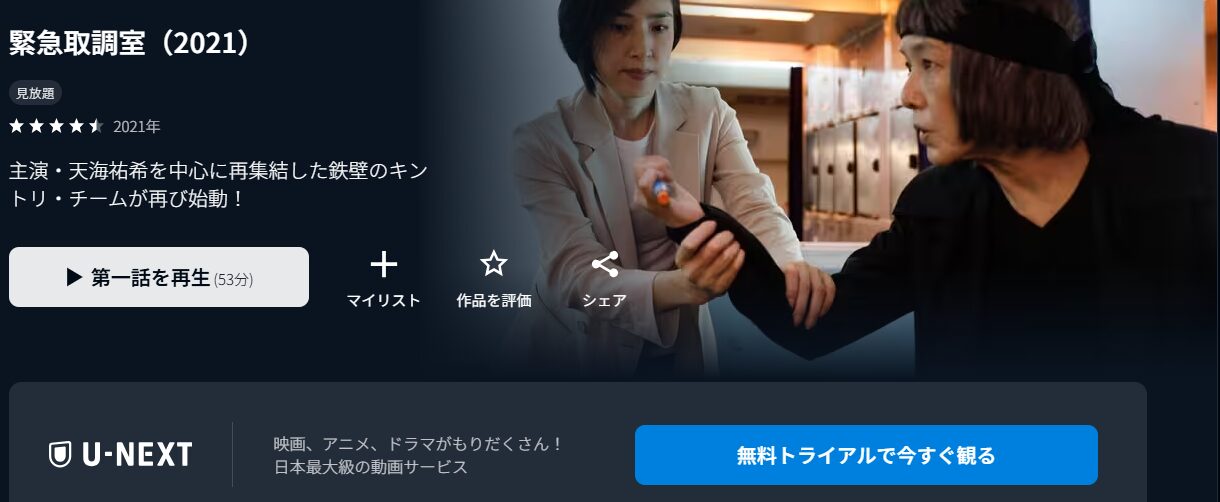 緊急取調室シーズン4（2021）