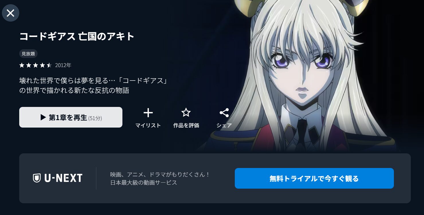 コードギアス亡国のアキト