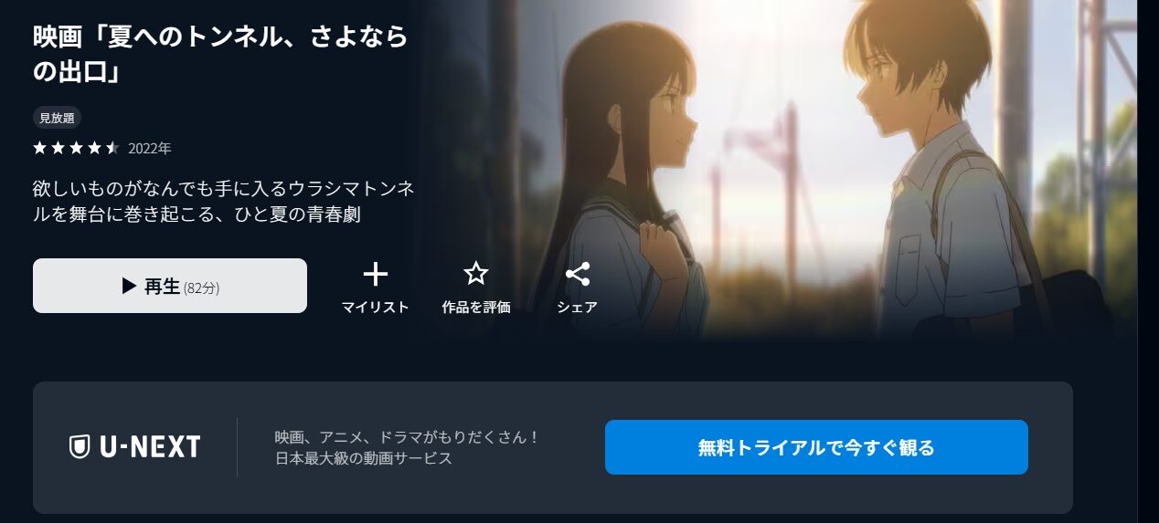 夏へのトンネル、さよならの出口