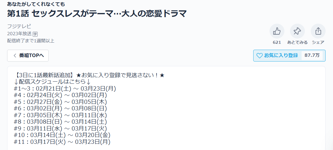 あなたがしてくれなくても