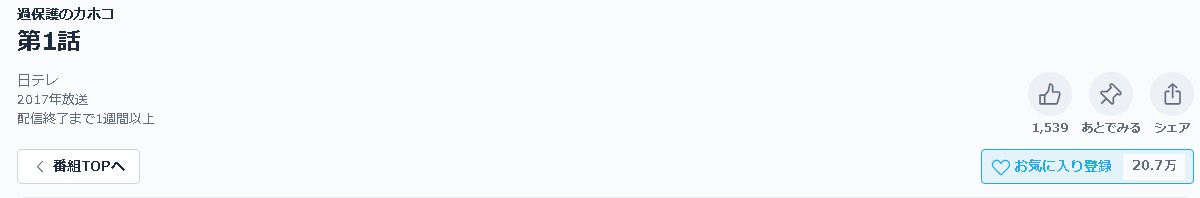 過保護のカホコ