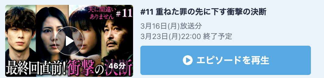 夫に間違いありません 見逃し配信