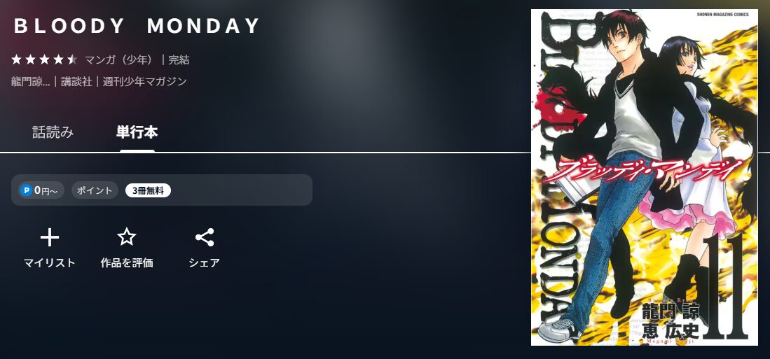 ブラッディマンデイ シーズン１