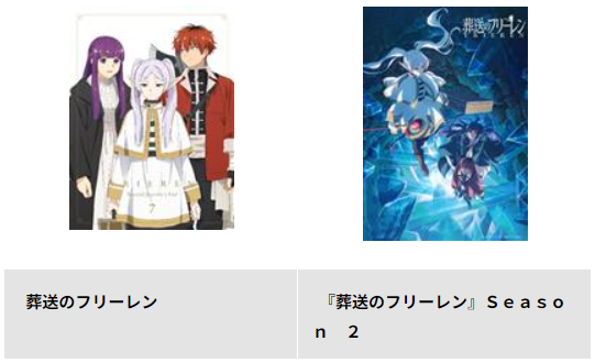 TSUTAYA DISCASの葬送のフリーレン