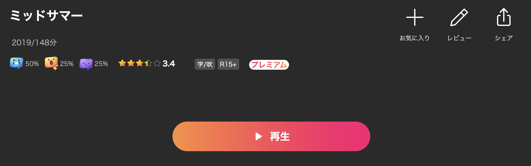 Leminoのミッドサマー配信画像