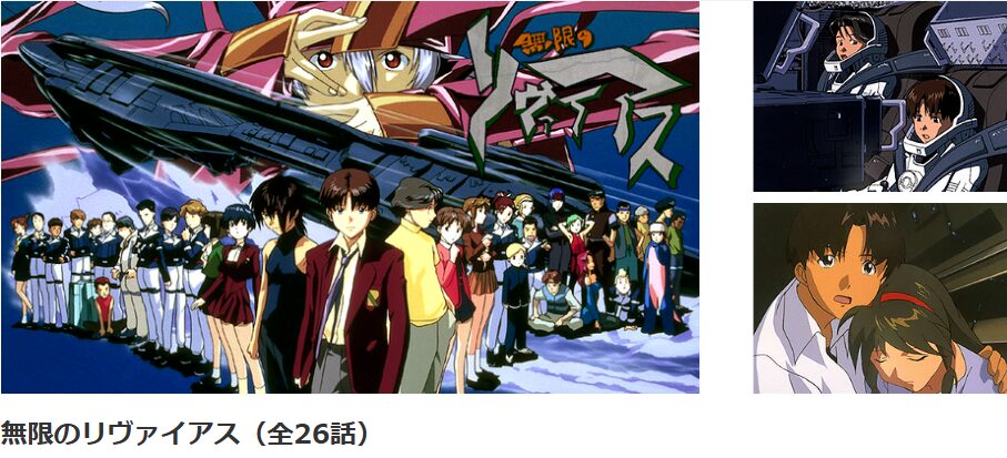 dアニメストアの無限のリヴァイアス配信画像
