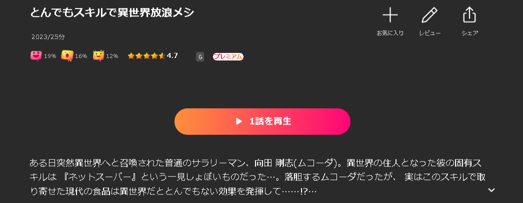Leminoのとんでもスキルで異世界放浪メシ配信画像
