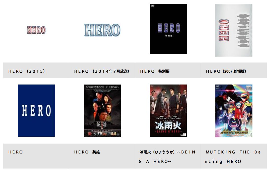 TSUTAYA DISCASのHERO（ヒーロー）
