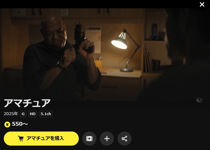 DMM TVのアマチュア(2025)配信画像