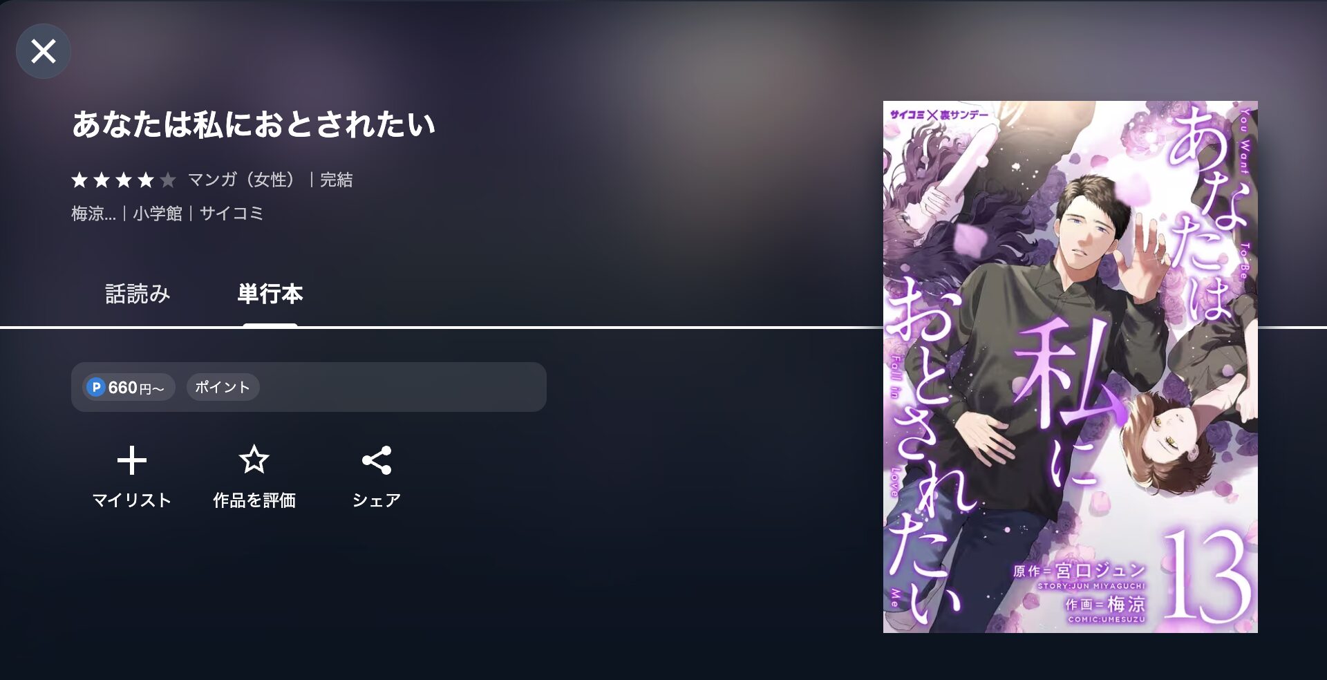 あなたは私におとされたい