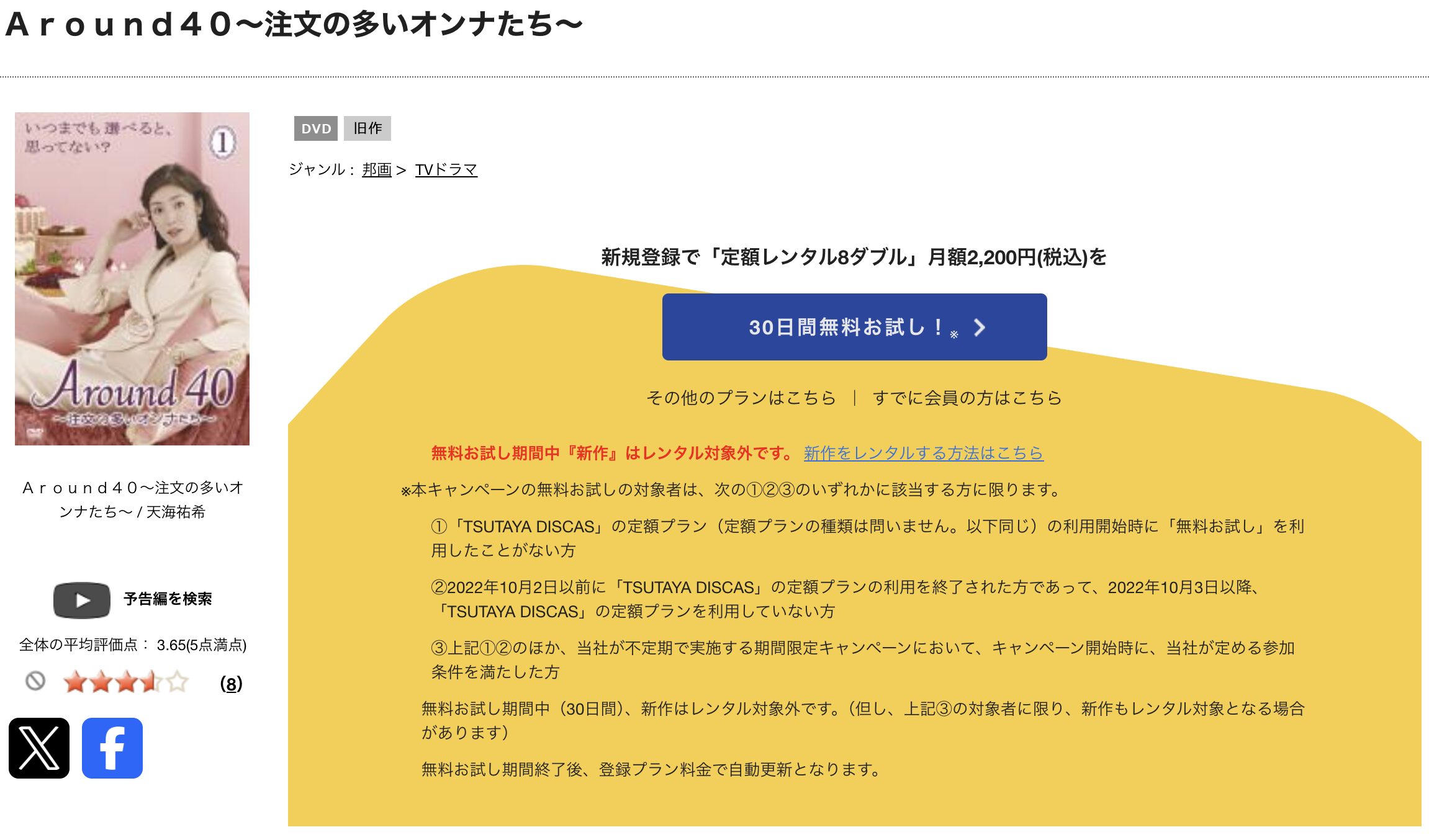 中古】【非常に良い】Around40 アラウンド40 ~注文の多いオンナたち