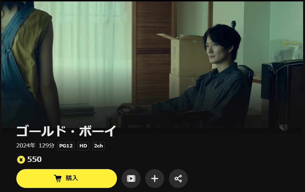 DMM TVのゴールド・ボーイ配信画像