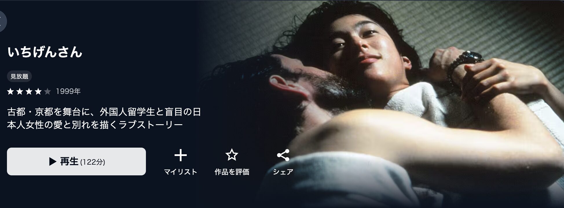 U-NEXTのいちげんさん配信画像