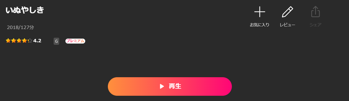 Leminoのいぬやしき配信画像