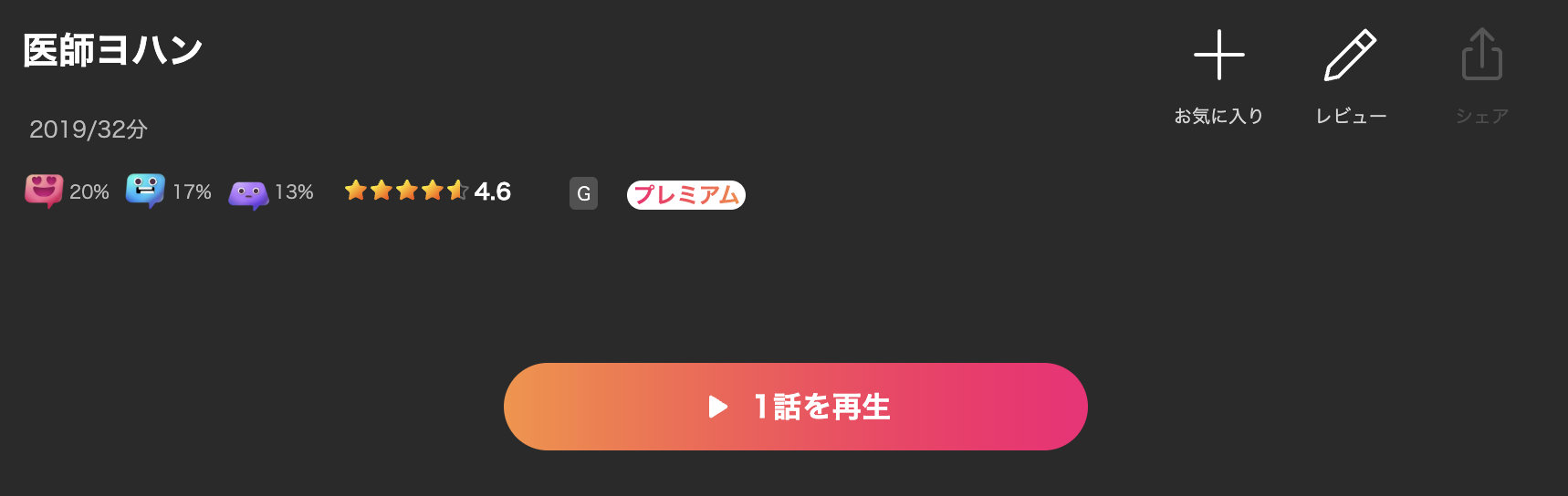 Leminoの医師ヨハン配信画像