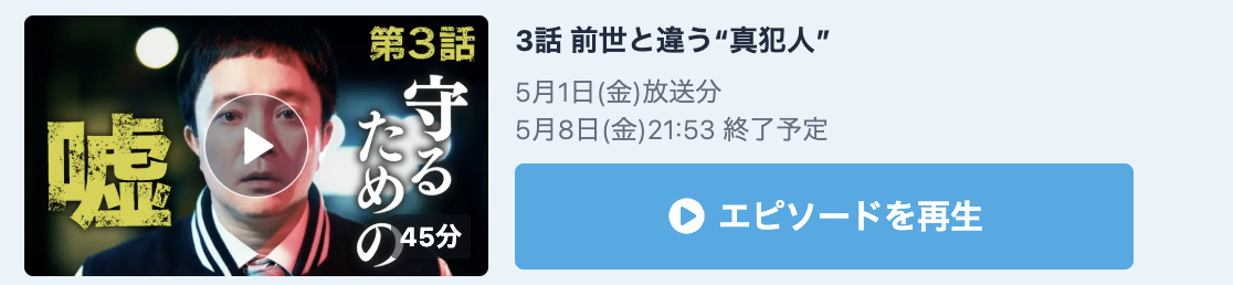 刑事、ふりだしに戻る 見逃し配信