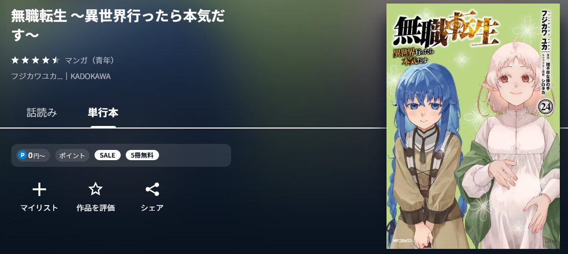 無職転生 ~異世界行ったら本気だす~