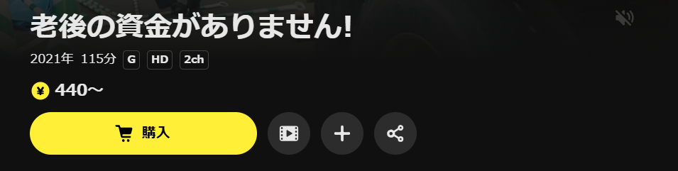 DMM TVの老後の資金がありません！配信画像