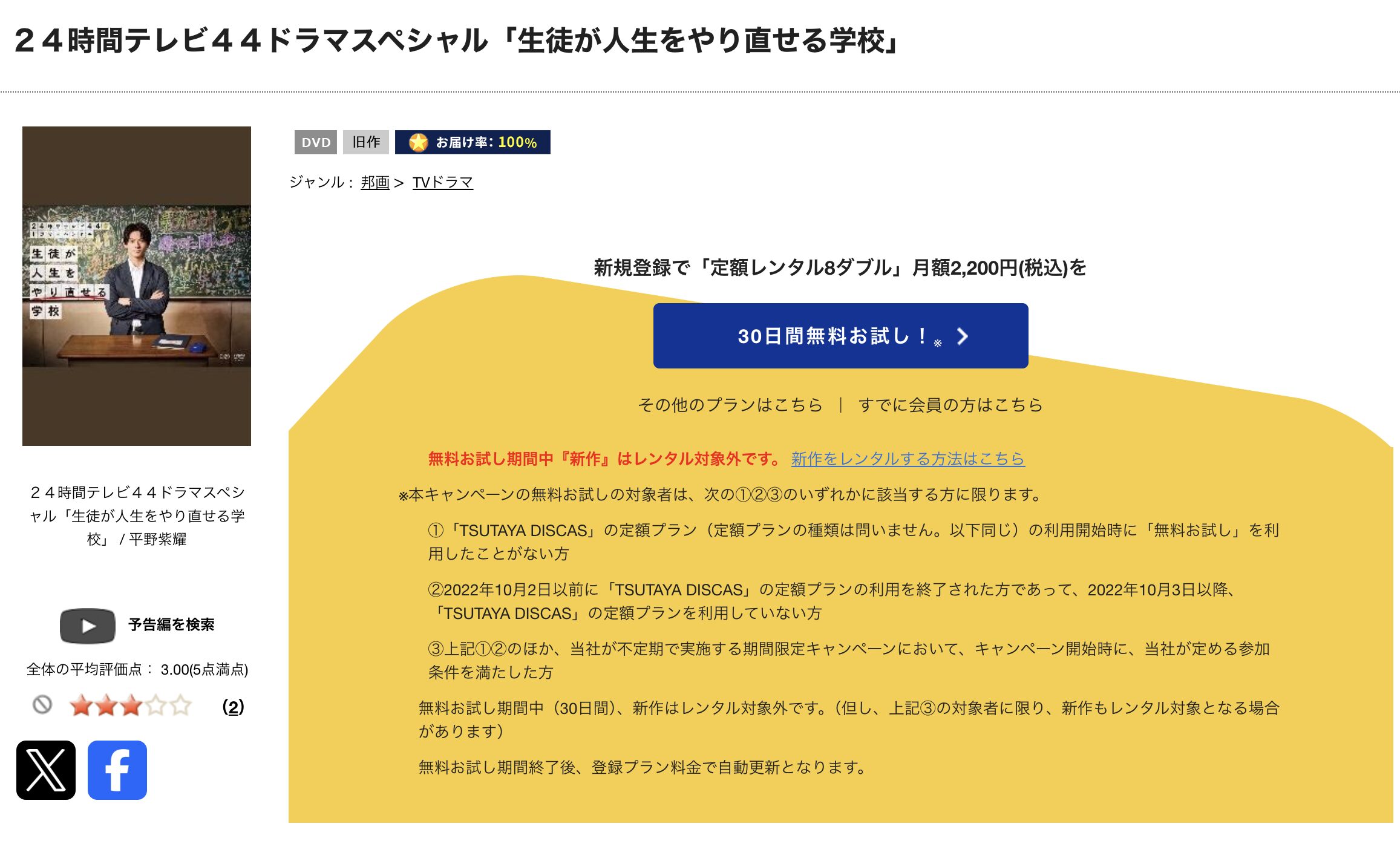TSUTAYA DISCASの生徒が人生をやり直せる学校