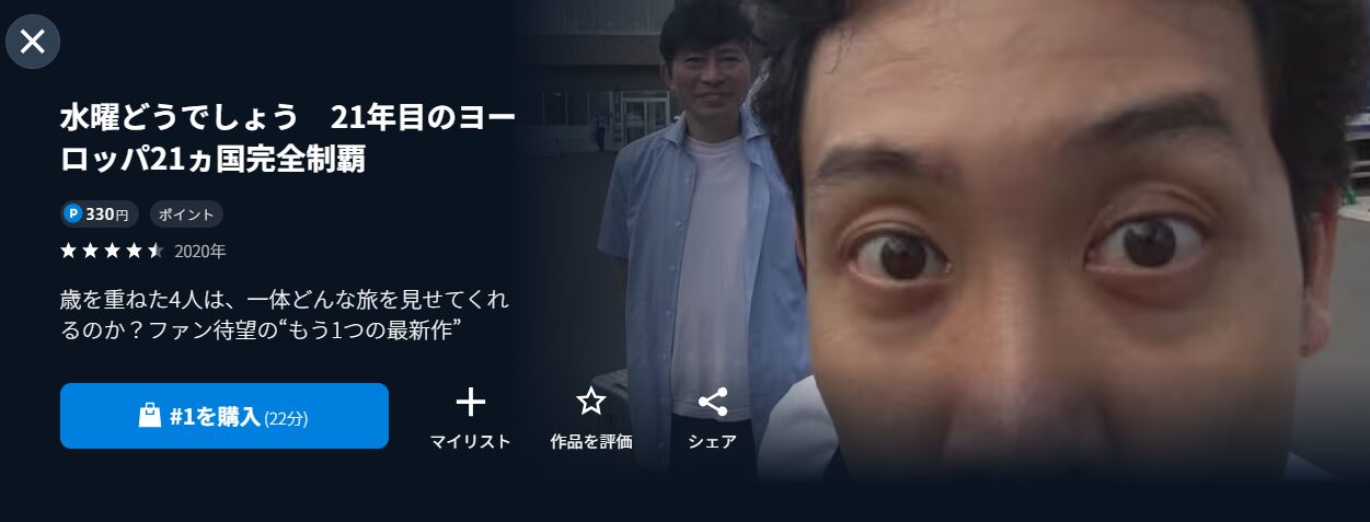バラエティ番組｜水曜どうでしょう2020「21年目のヨーロッパ21ヵ国完全