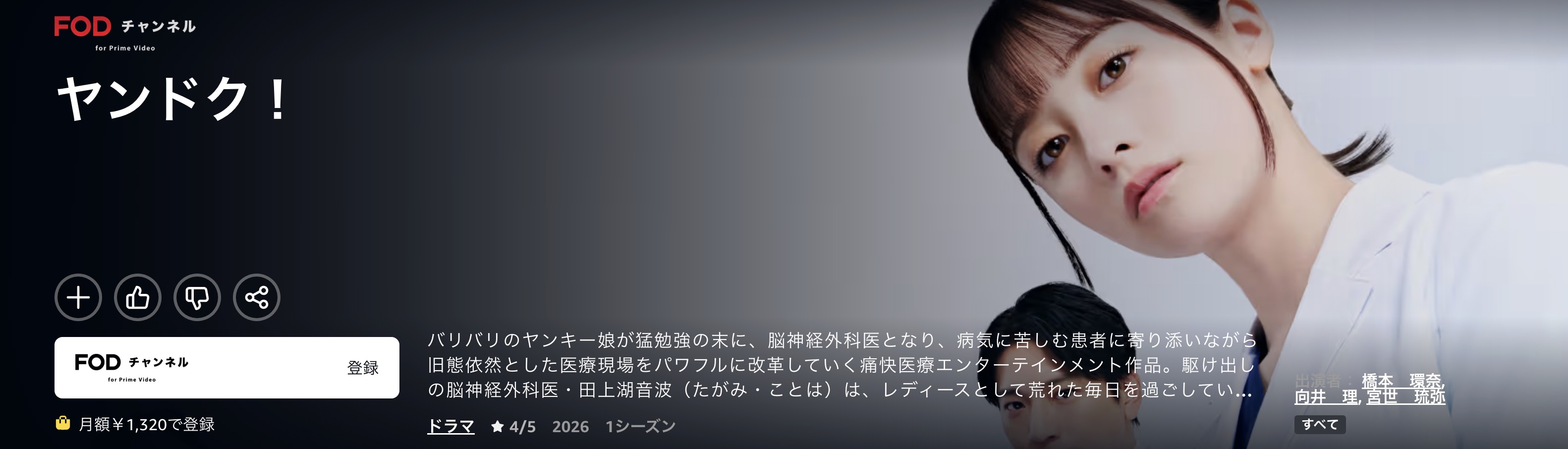 Amazonプライムのヤンドク!配信画像