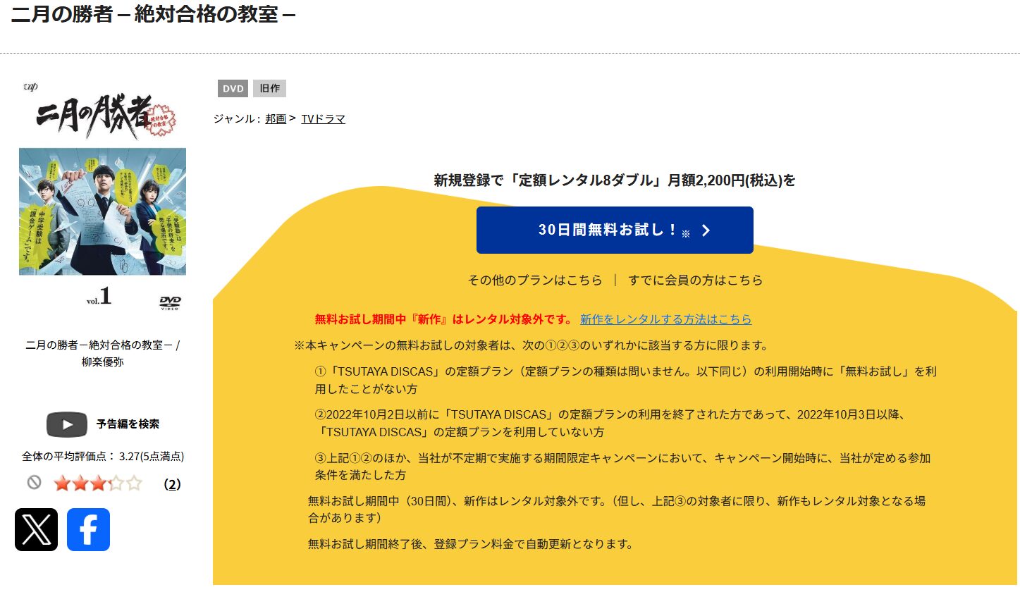 二月の勝者