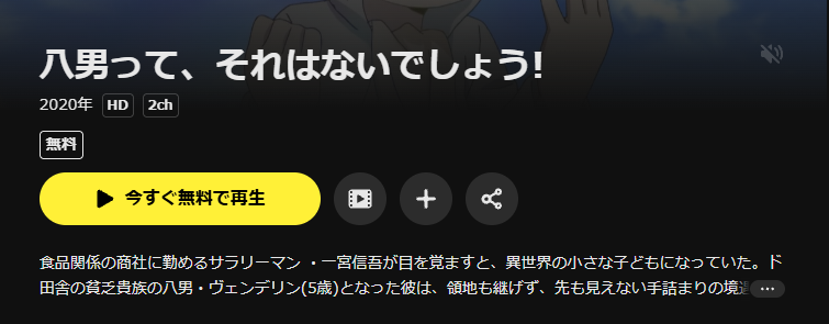 DMM TVの八男って、それはないでしょう!配信画像