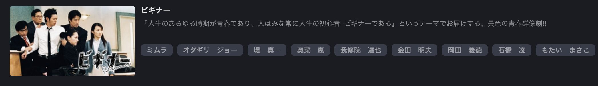 FOD Premiumのビギナー配信画像