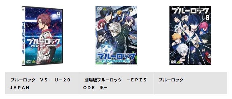 TSUTAYA DISCASのブルーロック