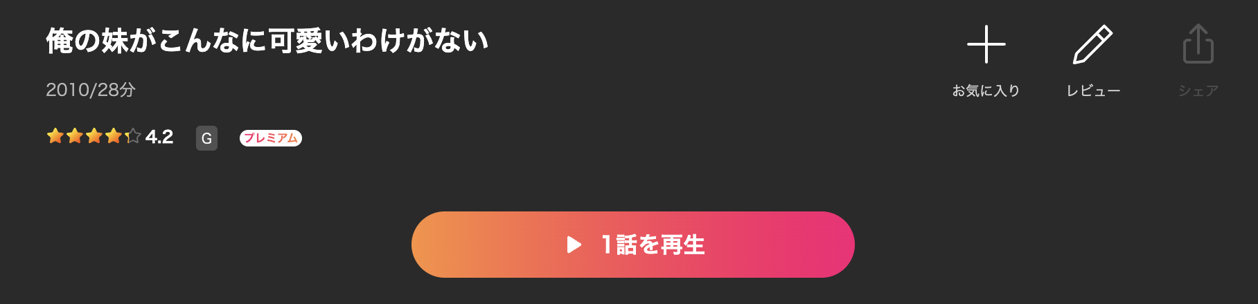 Leminoの俺の妹がこんなに可愛いわけがない1期配信画像