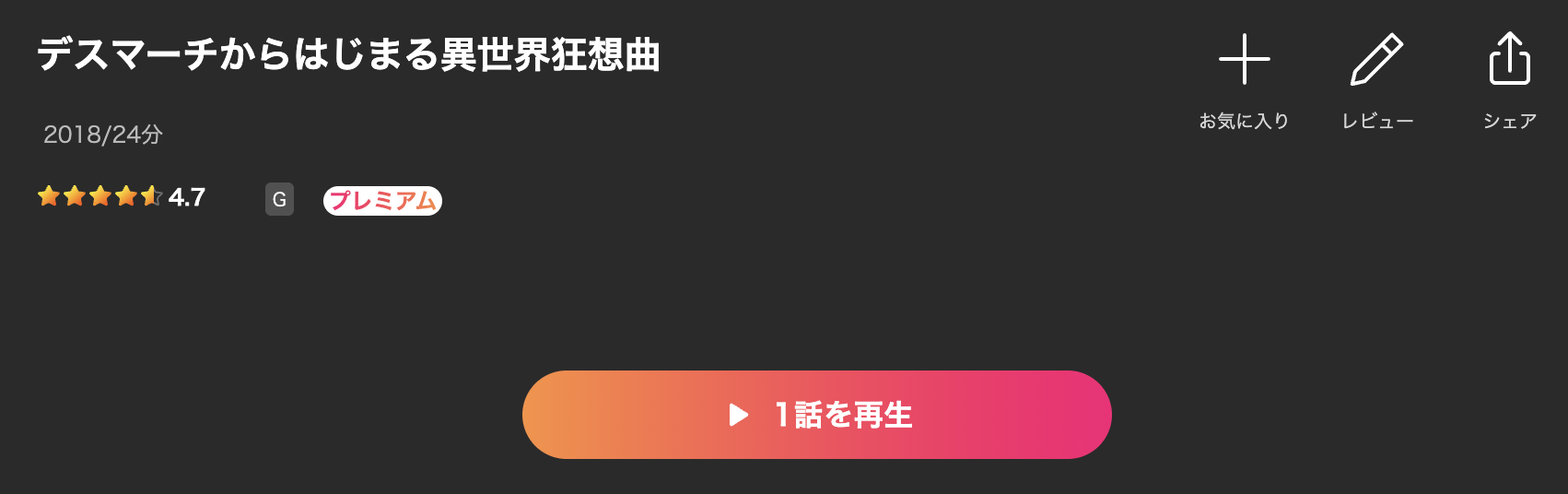 Leminoのデスマーチからはじまる異世界狂想曲配信画像