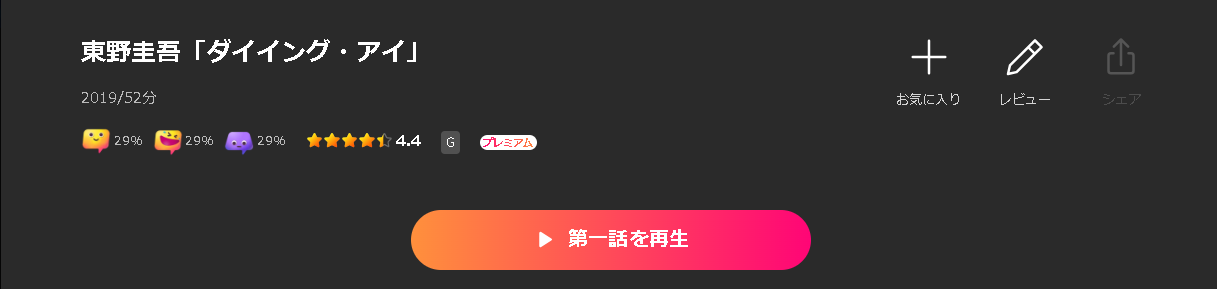 Leminoのダイイング・アイ配信画像