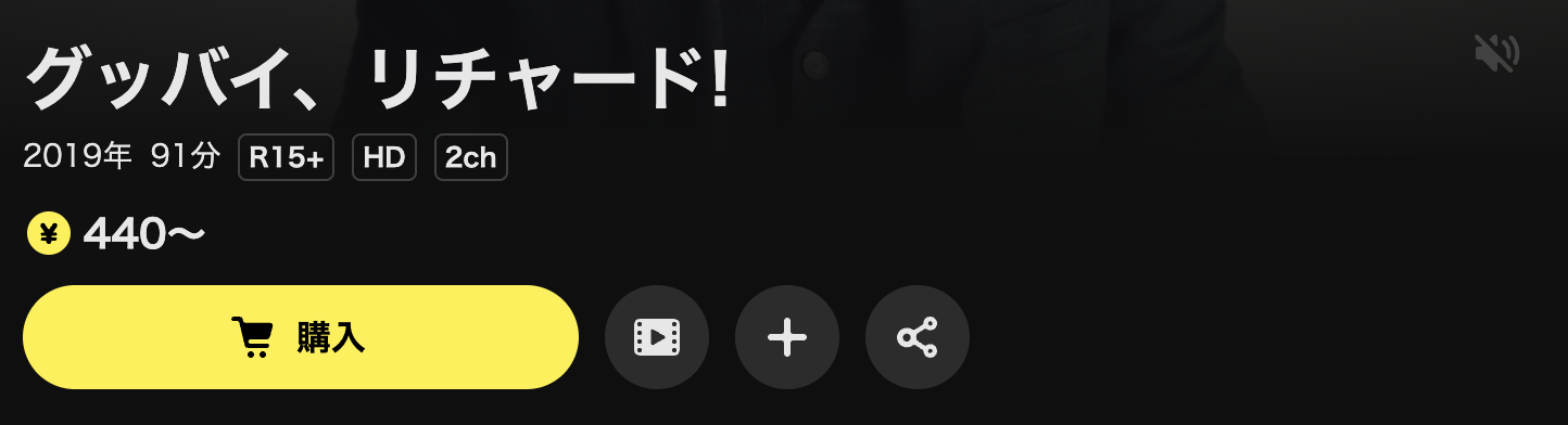 DMM TVのグッバイ、リチャード！配信画像