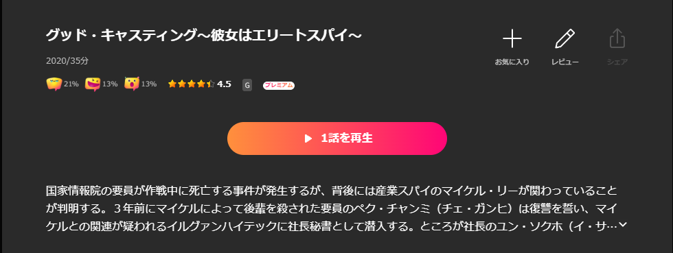 Leminoのグッド・キャスティング配信画像