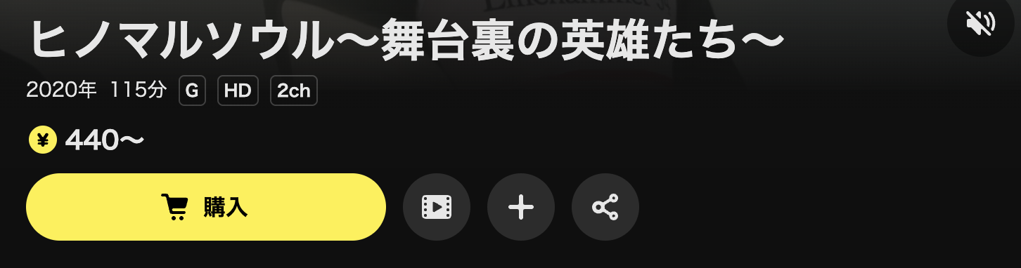 DMM TVのヒノマルソウル~舞台裏の英雄たち~配信画像