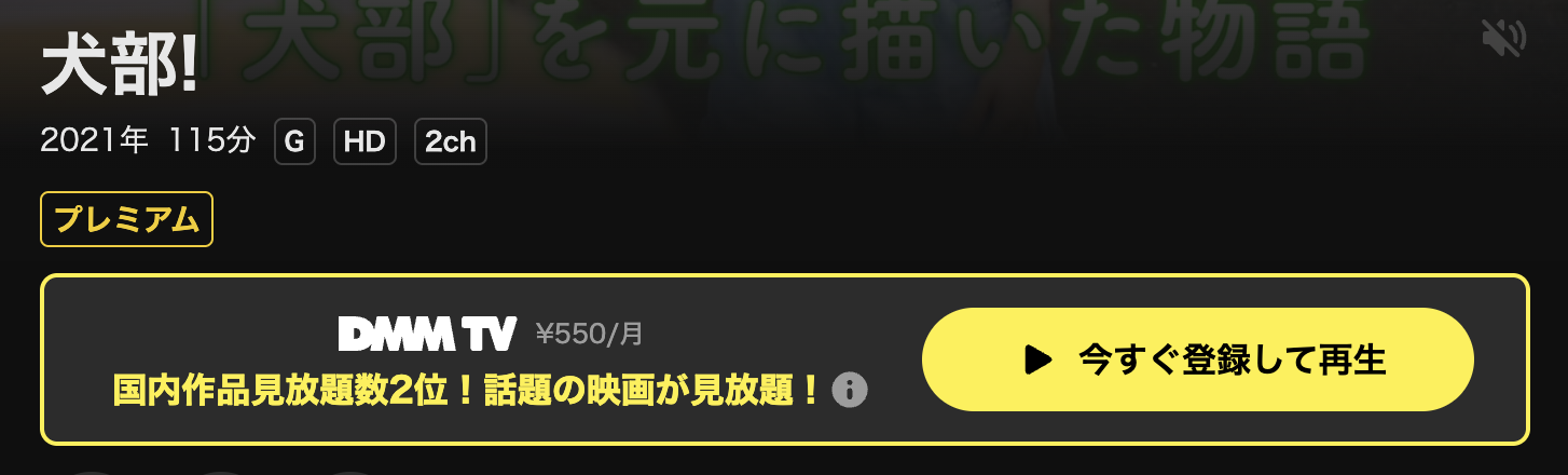 DMM TVの犬部！配信画像