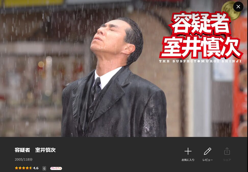 Leminoの容疑者 室井慎次配信画像