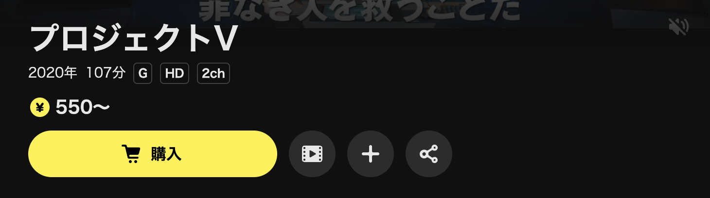 DMM TVのプロジェクトV配信画像