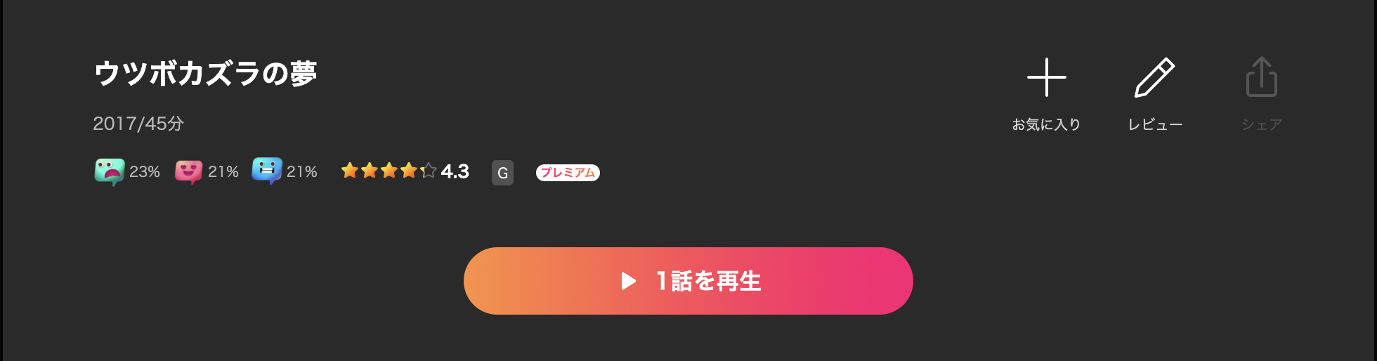 Leminoのウツボカズラの夢配信画像