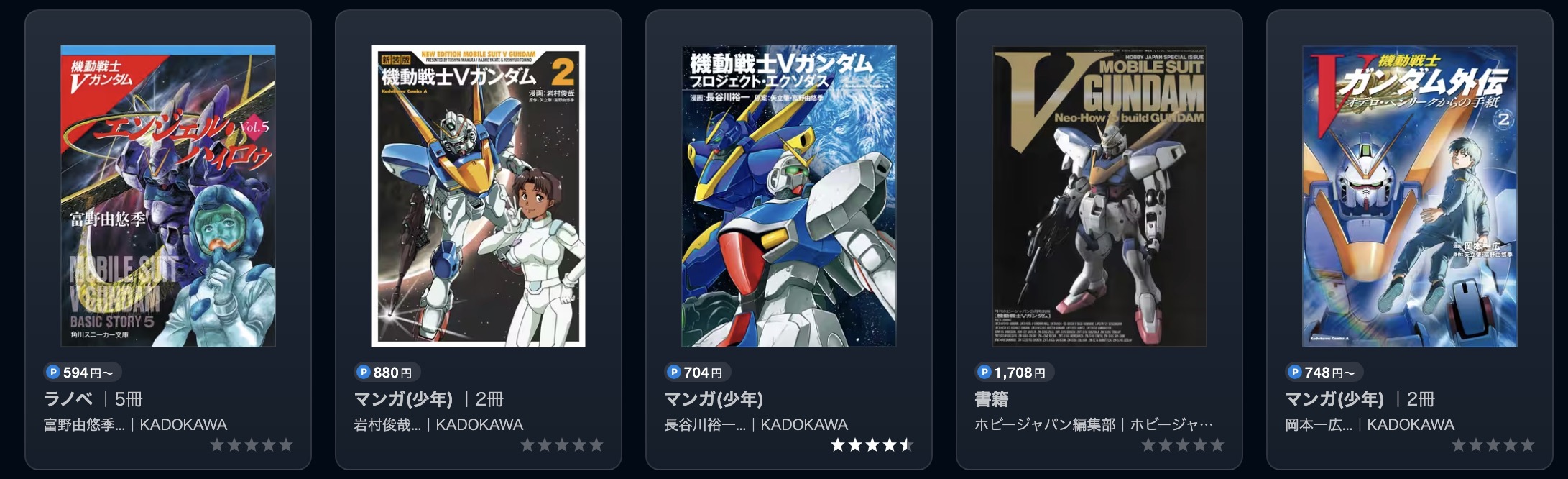 機動戦士Vガンダム漫画画像
