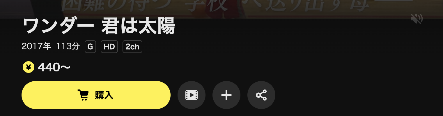 DMM TVのワンダー 君は太陽配信画像